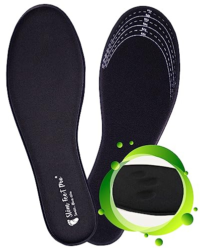 Solette scarpe comfort memory foam, taglia S, regolabile alla misura, per uomo e donna, ultra morbida, leggera, ammortizzante, assorbente agli urti, traspirante, anti-odore, per piedi sensibili.