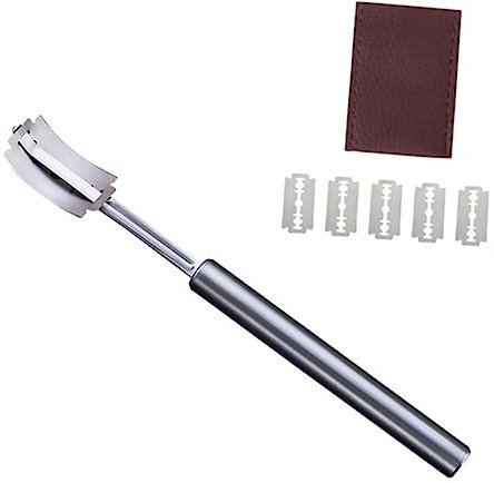 TOPBATHY 2juegos Cortador De Pan De Inoxidable Cuchillo Para Multipropósito Con Cuchillas y Herramienta De Repostería y De Limpiar