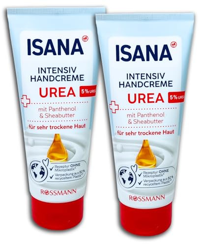 2-pack ISANA rik handkräm urea intensiv 2 x 100 ml
