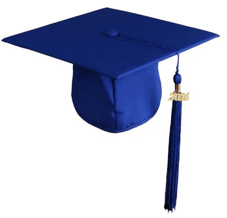 Blandoom Graduation Cap Student Adult Bachelor Graduation Cap Mortar Board Graduation Hat Cap Cap Kids Neutral With Tassel One Size Fits Most for Graduation Ceremony Party Favors