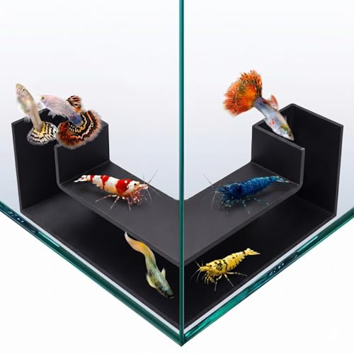Shrimp & Fish Aquarium Decor - Tunnel Cave & Hideout for Aquarium