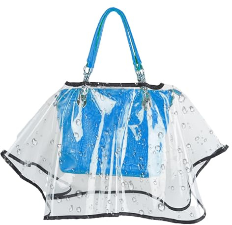Handbag Raincoat,Clear Waterproof Handbag Cover Sleeve - Lightweight Portable Handbag Umbrella for Women, Dust Bags for Handbags for Rain Snow Dust