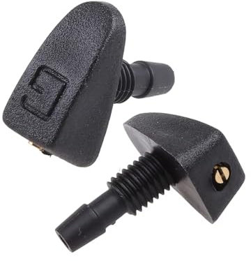windscreen Washer Jets 360 Degree Adjustable Water Fan Spout Cover Washer Outlet Wiper Nozzle Car Front Windshield Windscreen Washer Jet Nozzle Windshield Washer Nozzle