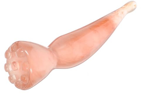 FRCOLOR Gesichts mit Ergonomischem Griff aus Bienenwachs Gua Sha Riegel Massagegerät zur Muskelentspannung und Stoffwechsels für Gesicht und Körper