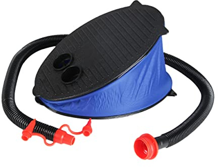 TOPPERFUN Aufblasvorrichtung Luftpumpe für Schlauchboote Fußluftpumpe Aquarium Luftpumpe aufblasbare Produkte Schlauchboote Luftpumpe tragbare aufblasbare Pumpe