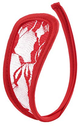 Générique Lingerie Femme C-String Culotte Sexy Slip Tong Tanga Dentelle G- String Femelle Elastique sous- Vêtement de Nuit pour Femme