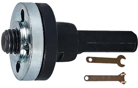 Connecting Rods Converter Set, Adjustable Drill Angle Grinder, Connecting Rod Spanner Wrench Set, Angle Grinder Attachment for Electric Drill Grinding, Cutting Tiles
