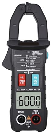 Pince Multimètre Numérique Bluetooth, Outil De Mesure Tension/courant/capacité/Ohm True RMS, 6000 Points