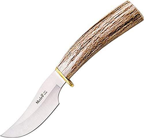 MUELA Cuchillo desollador DP-10A con funda de cuero, 8-5/16 pulgadas