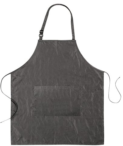 Comair 7001092 Färbeschürze Relief mit Tasche, grau