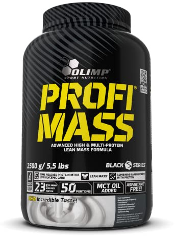 Olimp Profi Mass - Gewichtszunahme, Geschmack Tiramisu, 1er Pack (1 x 2.5 kg)