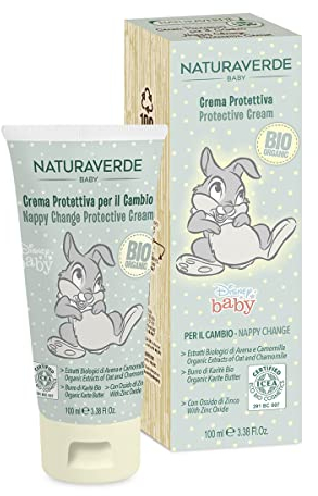 Disney Baby BIO ICEA Eco Kosmetik - Haferflocken, Kamille und Sheabutter Weichmachercreme - Bambi, 100ml