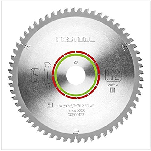 Festool Kreissägeblatt HW 216x2,3x30 WZ/FA60 LAMINATE/HPL