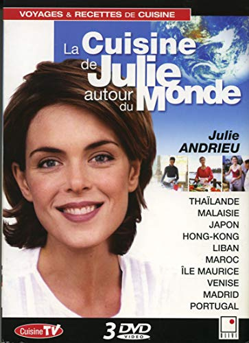 Coffret la Cuisine de Julie andrieu Autour du Monde, vol. 1 à 3