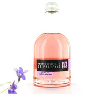 Violet Flower Syrup from Provence (250 ml)