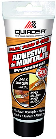 QUIADSA FIJA+PLUS S-100 Adhesivo de Montaje, 120 g