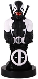 Cableguys Marvel Deadpool Back in Black: Deadpool Venom Controller Halter & Handy Ständer - Gaming Zubehör für Setup, Ständer Kompatibel mit Xbox-, PlayStation- & den meisten Standard-Controllern