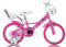 SCH Mädchen Bicycle Roses kinderfahrrad, Pinke, 14