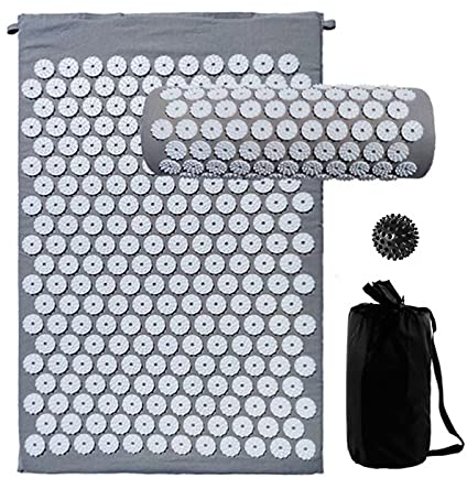 REJOON Yogamatte Kissenbezug PVC-Schaum Massagematte Tragetasche Gym Pilates Übung