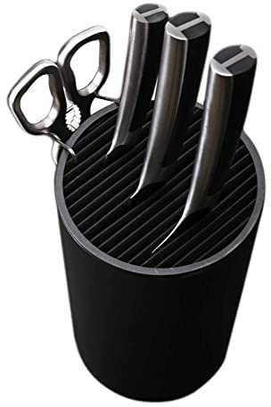 BPILOT Blocs Couteaux vides Support De Bloc De Couteaux Universel Multifonctionnel Porte-Couteaux Support Porte-Ciseaux Étagères Organisateur Stockage D'outils pour la Cuisine