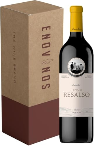 Vino Finca Resalso - Botella Vino Tinto 100% Tempranillo 75 cl - Mejor Selección ENOVINOS