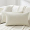 Topfinel Fundas Cojines 30x50 Funda Cojin Beige de Pana Decoración Hogar Sofá Silla Cama Sala de Estar Dormitorio 2Pcs