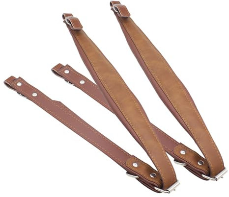 Akkordeon-Gurte, verstellbar, PU-Leder, Akkordeon-Schultergurte, bequemer Akkordeon-Gürtel, Akkordeon-Gürtel, großes Geschirr, Akkordeon-Riemen, Leder, gepolstert, verstellbar, dick, Akkordeon-Gürtel,