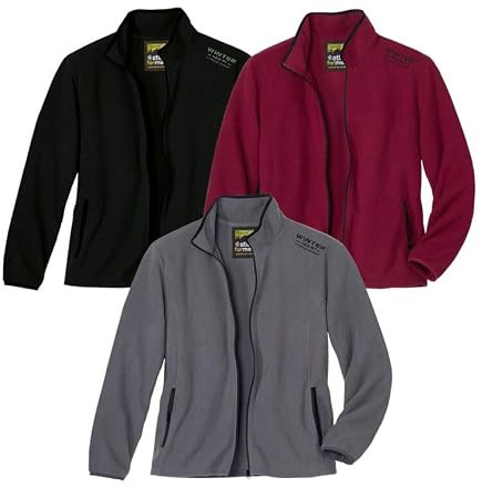 ATLAS FOR MEN - Confezione da 3 Giacche in Micropile - L