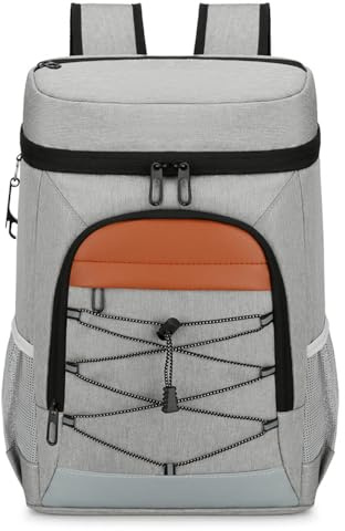 Solinder Kühlrucksack Camping-Kühlrucksack mit Lunchfach, isoliert, wasserabweisend, für Männer/Frauen, Picknicks, Reisen, Sport, große Kapazität, leichtes, wasserdichtes Futter