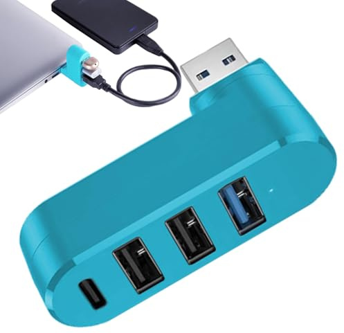 USB Hub USB Splitter - USB Port Splitter, 4 Port USB 3.0 Expander Splitter | USB Expander Drehbar USB Splitter USB 3.0 Expander Splitter Multi USB Port Expander USB Adapter Station | USB Expander Drehbar USB Splitter USB 3.0 Expander Splitter Multi USB Port Expander USB Adapter Station