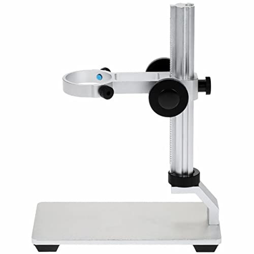 GLEAVI 1stück Aluminiumlegierung Mikroskop Halterung Einstellbarer Stand Für Digitale Mikroskope Leicht Und Tragbar Korrosionsbeständig Für Präzisionsarbeiten Und Reparaturen