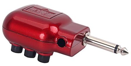 Itkcozcg Kleiner Vorverstärker, Vorverstärker, Gitarren, Tonabnehmer, Equalizer, Vorverstärker, 6,35 mm Stecker, Akustikgitarre, Vorverstärker