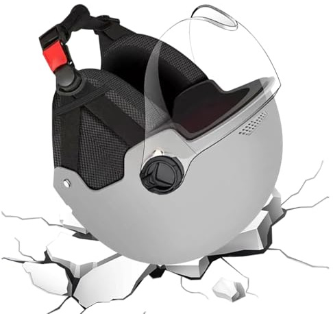 Huvqianu Casco da bici, scooter, protezione per le orecchie, traspirante, per bambini, uomini, donne, equitazione, skateboard, ciclismo