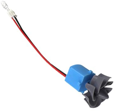 Vaguelly Mini Generador de Electricidad Eólica E Hidroeléctrica de Plástico Kit de Turbina Hidráulica y Eólica para Experimentos Educativos y Demostraciones Científicas Modelo Pequeño