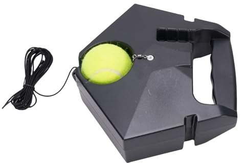 aqxreight Ensemble d'Entraîneur de Tennis, Corde en Nylon à Haute élasticité, équipement de Pratique du Tennis pour Débutants, Enfants, Utilisation Individuelle, Facile n'importe où, Ensemble