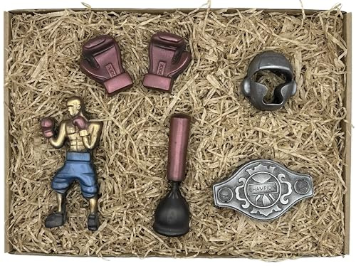 Schokoladen-Geschenkset für Boxer & Kampfsportler - Originelle Schokolade als Box-Geschenk - Lustige Geschenkidee für Männer & Frauen