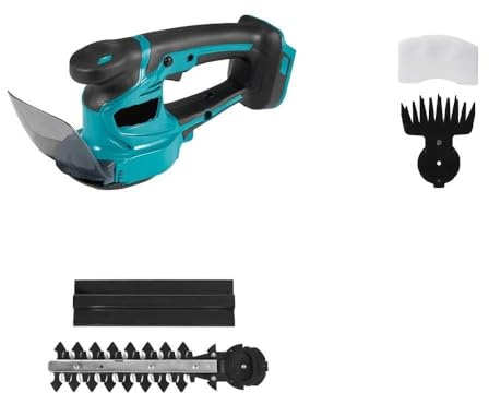 Tijeras eléctricas, Cortasetos eléctrico de 8000RPM, herramientas eléctricas inalámbricas mano recargables for césped y jardín, tijeras for arbustos