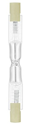 Osram SuperStar Halogen-Röhre, R7S-Sockel, dimmbar, 46 Watt - Ersatz für 60 Watt, Warmweiß - 2900K, 10er-Pack