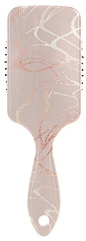 Hair Brush for Women Girls, Rose Gold Marble Hairbrush Air cushion comb for Long, Thick, Curly, Wavy, Dry or Damaged Hair, Reducing Hair Breakage and Frizzy, No More Tangle