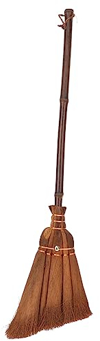 Cabilock Küche Household Brooms Asian Broom Strohbesen Naturrasenbesen Handgriffbesen Strohbesen Bodenreinigung: Kehren Corn Broom Whisk Broom Schmutzstaubbesen Werkzeug