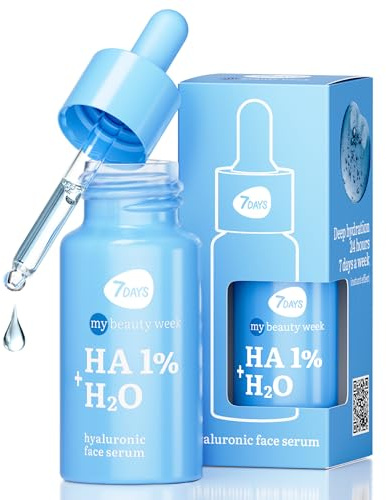 7Days Salicylsäure Serum – Anti-Akne-Gesichtsserum mit Glykolsäure – Koreanisches Hautpflege AHA BHA Peeling Serum für Aknebehandlung – Mitesserentferner und Tiefenreinigung (HA+H2O)