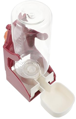 POPETPOP Distributeur Deau Automatique pour Chat 2 Pièces Conteneurs Deau pour Chien Distributeur Deau Robuste pour Animaux De Compagnie Grand Espace De Rangement
