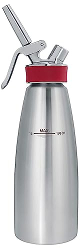 Sifón profesional en Chantilly iSi Gourmet Whip 1 Litro/perfecto para preparaciones calientes o frías (chantillys y espumas). La elección de los líderes más grandes del mundo