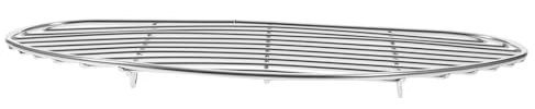 PRETYZOOM Oil Filter Rack Stainless Steel Cooling Rack for Kitchen Supplies Multi-Function for Food Steaming Holder Egg Steamed Stand