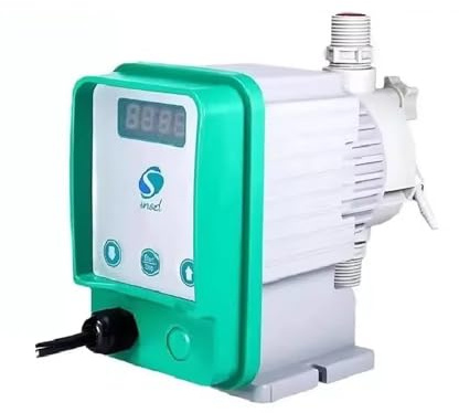 LeTkingok Pompe Doseuse à Membrane électromagnétique 220V, Pompe Doseuse électrique Automatique Micro Quantitative (20L)