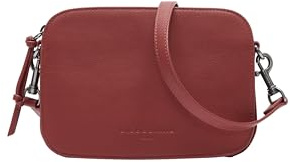 Liebeskind Berlin Umhängetasche Luka – Cross-Body Bag aus Leder mit verstellbaren Schulterriemen – kleine Schultertasche, Fächer mit Reißverschluss – Shoulder Bag, 14.5 x 20.5 x 7 cm, (H x W x D)