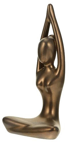 Keramikornamente Mädchen Yoga Ornamente Yoga Statue Dekoration Das Büro Büro Schreibtisch Dekorationen Mädchen Heimdekoration Yoga Figur Ornament Tischplatte Yoga Figur Mädchenhaftes Dekor Harz