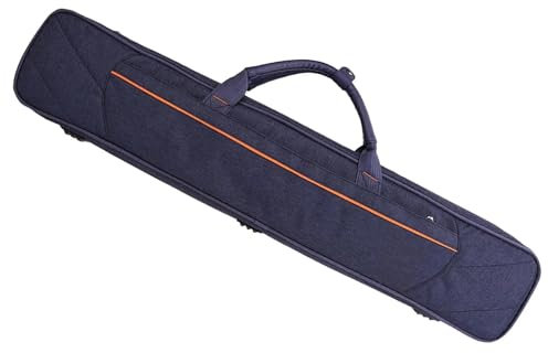 FlöTenkoffer Flötentasche, Pool-Queue-Aufbewahrungstasche, tragbare Queue-Hüllen, Billard-Stick-Aufbewahrungstasche, Billard-Queue-Hülle, Schutz, Flöten-Etui FüR FlöTe(Deep Blue)