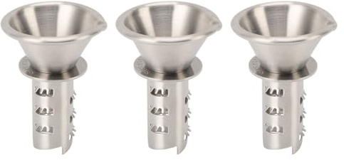 3st Manual Lemon Juicer Portable Hand Hold Lemon Squeezer Rostfritt Stål Hand Citronborr för Orange Grapefrukt