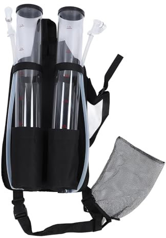 aqxreight Dispensador De Bebidas En Mochila 6L Doble Tanque Portátil para Exteriores Ideal para Fiestas Bares Camping Y Eventos con Diseño Cómodo Y Práctico
